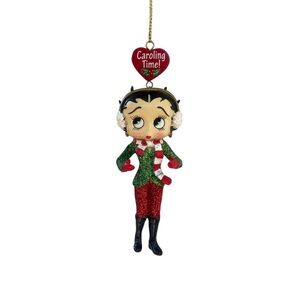 Vintage Danbury Mint Betty Boop Caroling Time! Holiday Christmas Ornament